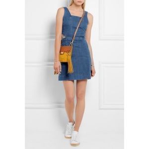 MADEWELL | Denim Cut Out Mini Dress